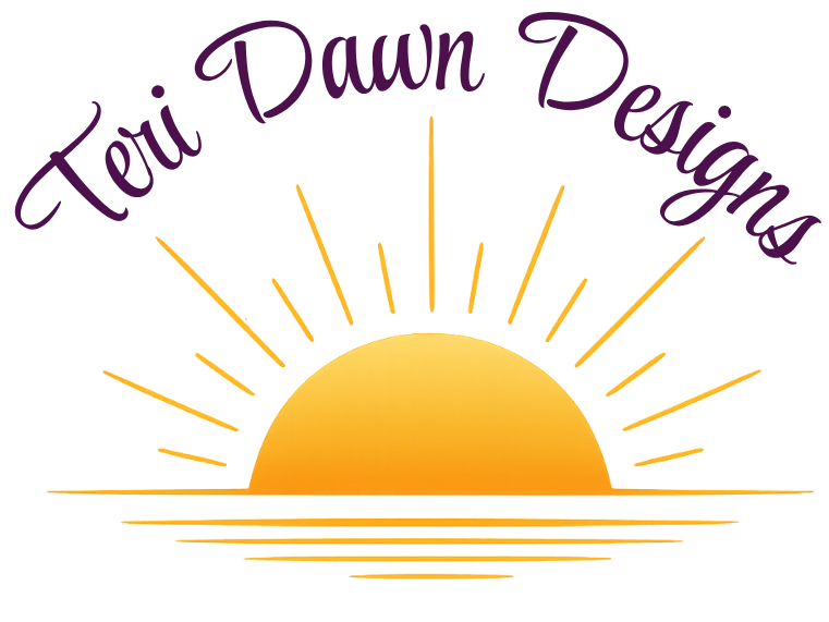 Teri Dawn Designs Logo - Purple